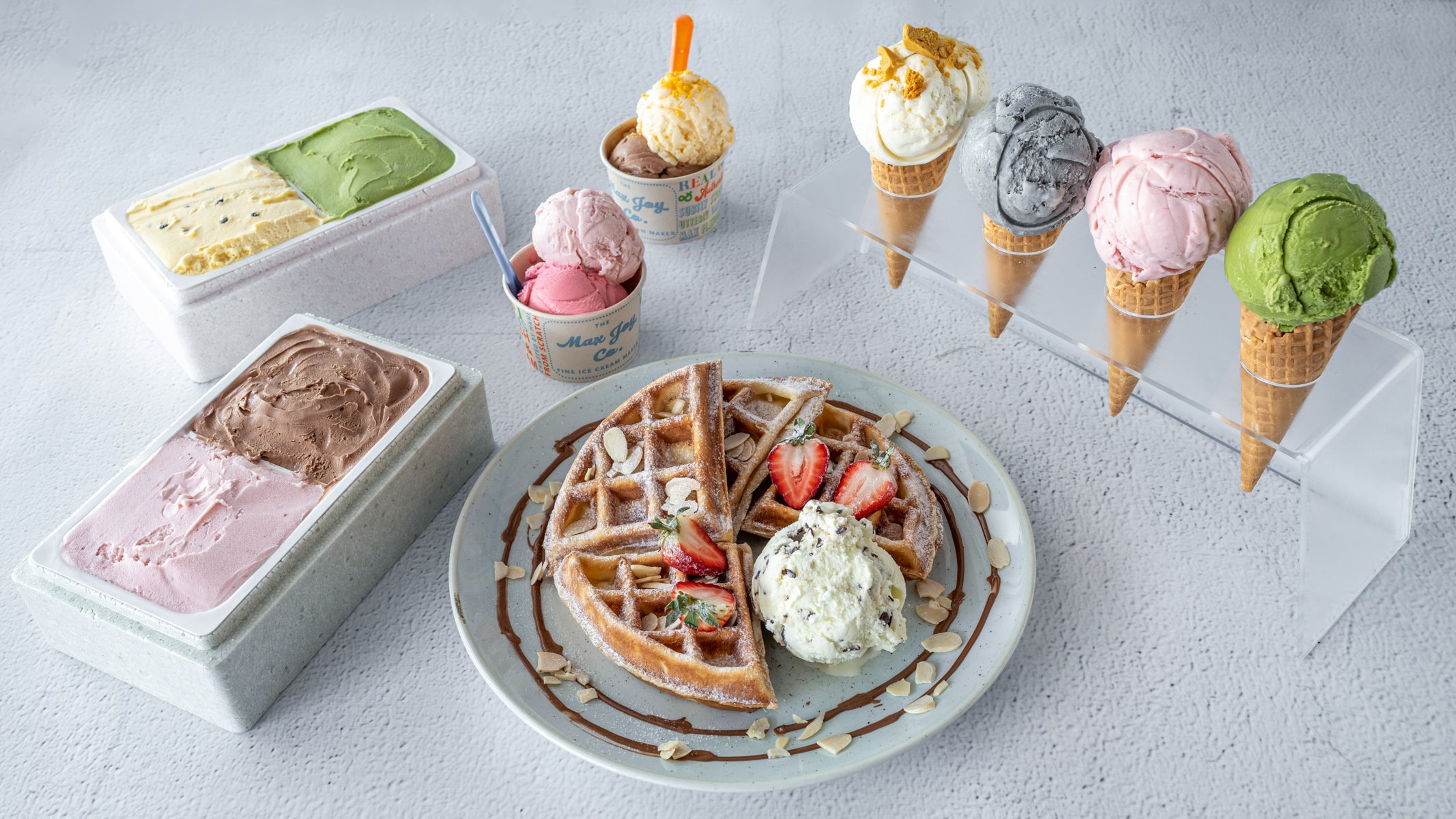 The Max Joy Co. delivery from Eastwood Order with Deliveroo