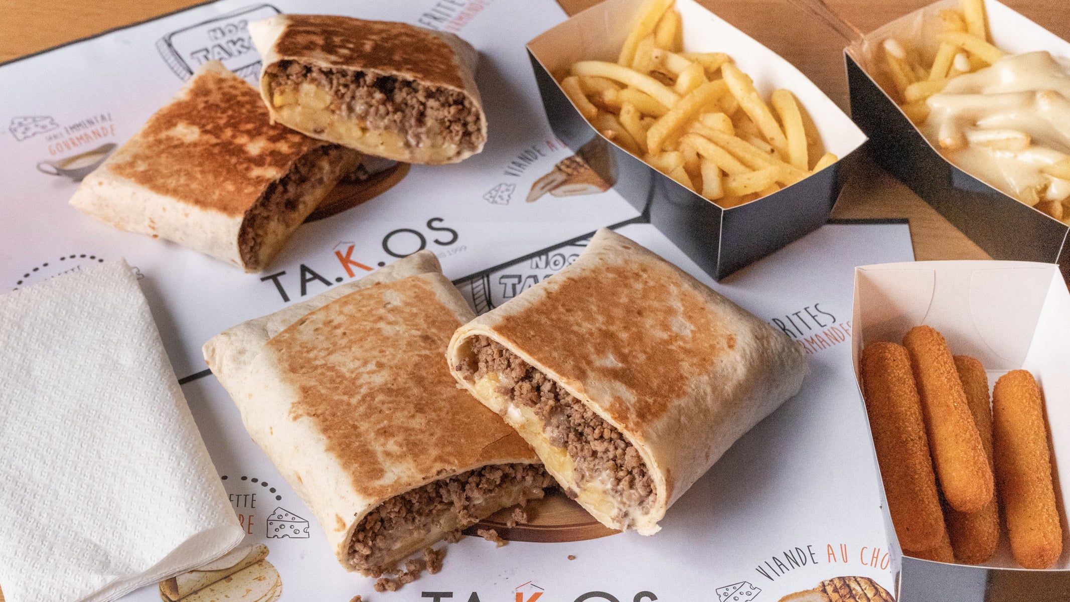 Livraison Takos King à Angers Centre Ville Commandez avec Deliveroo