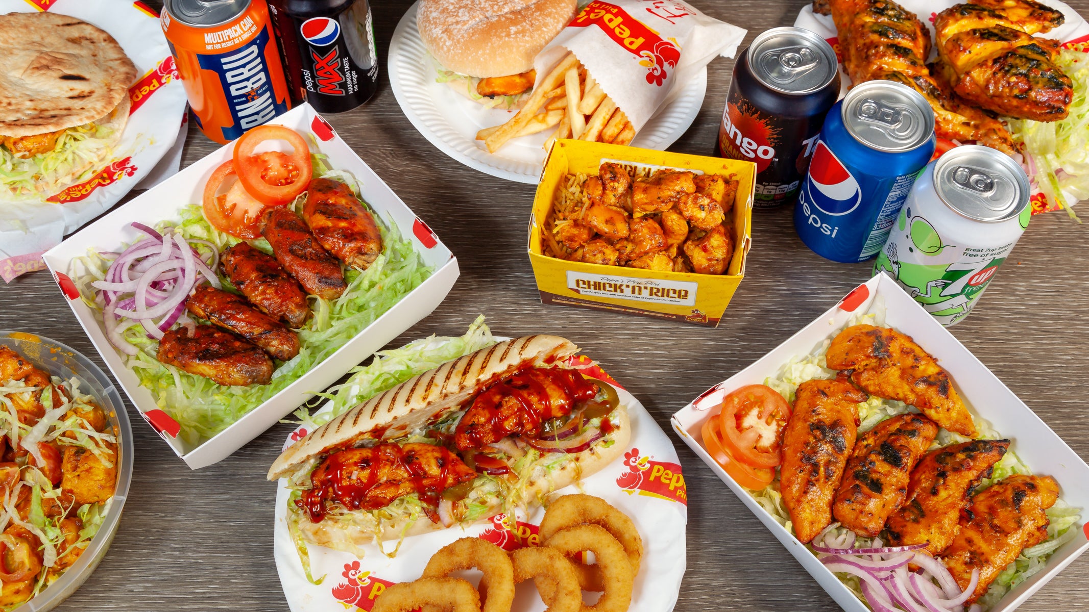 Pepe's Piri Piri delivery from Order with Deliveroo