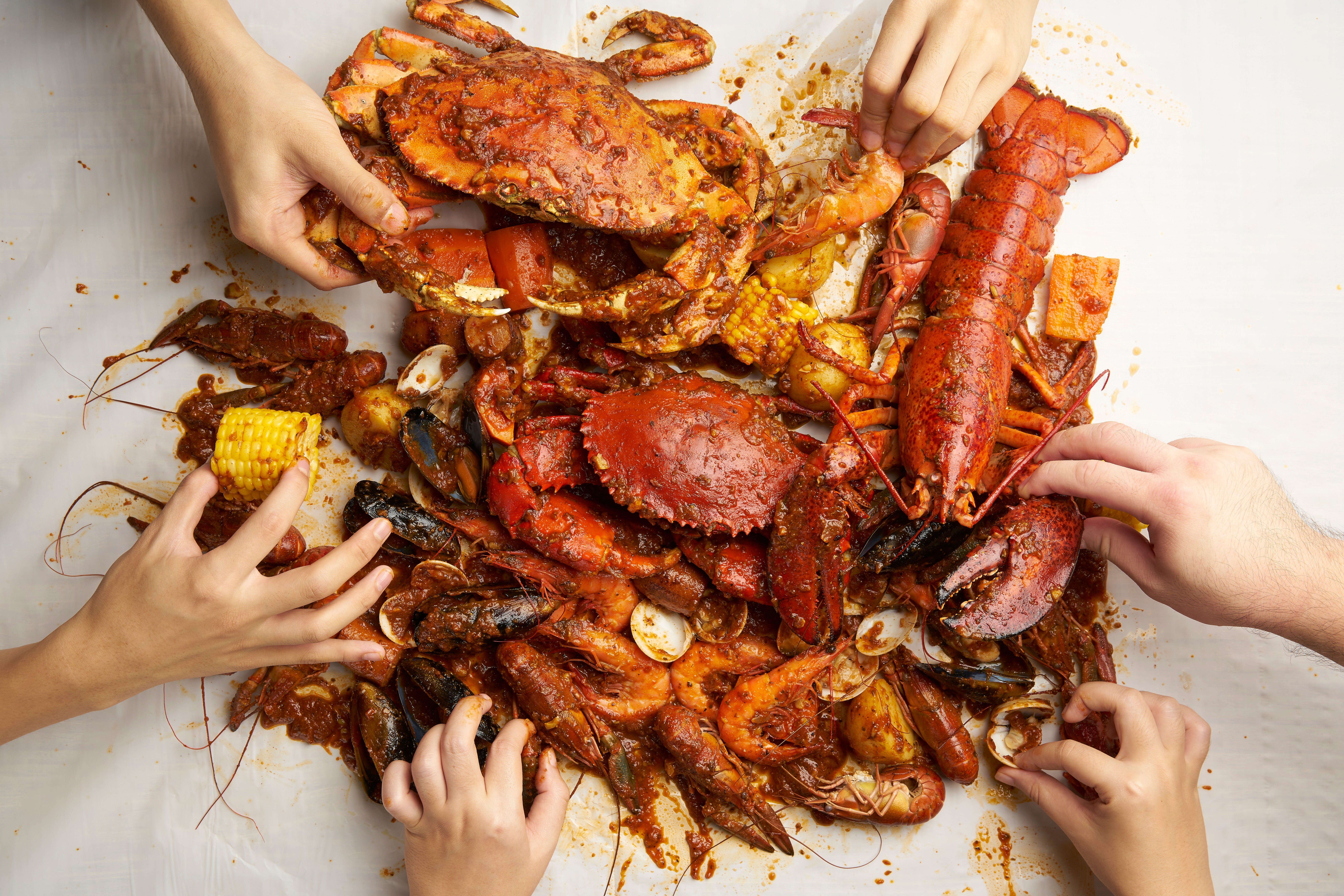 Dancing Crab delivery from Orchard Order with Deliveroo