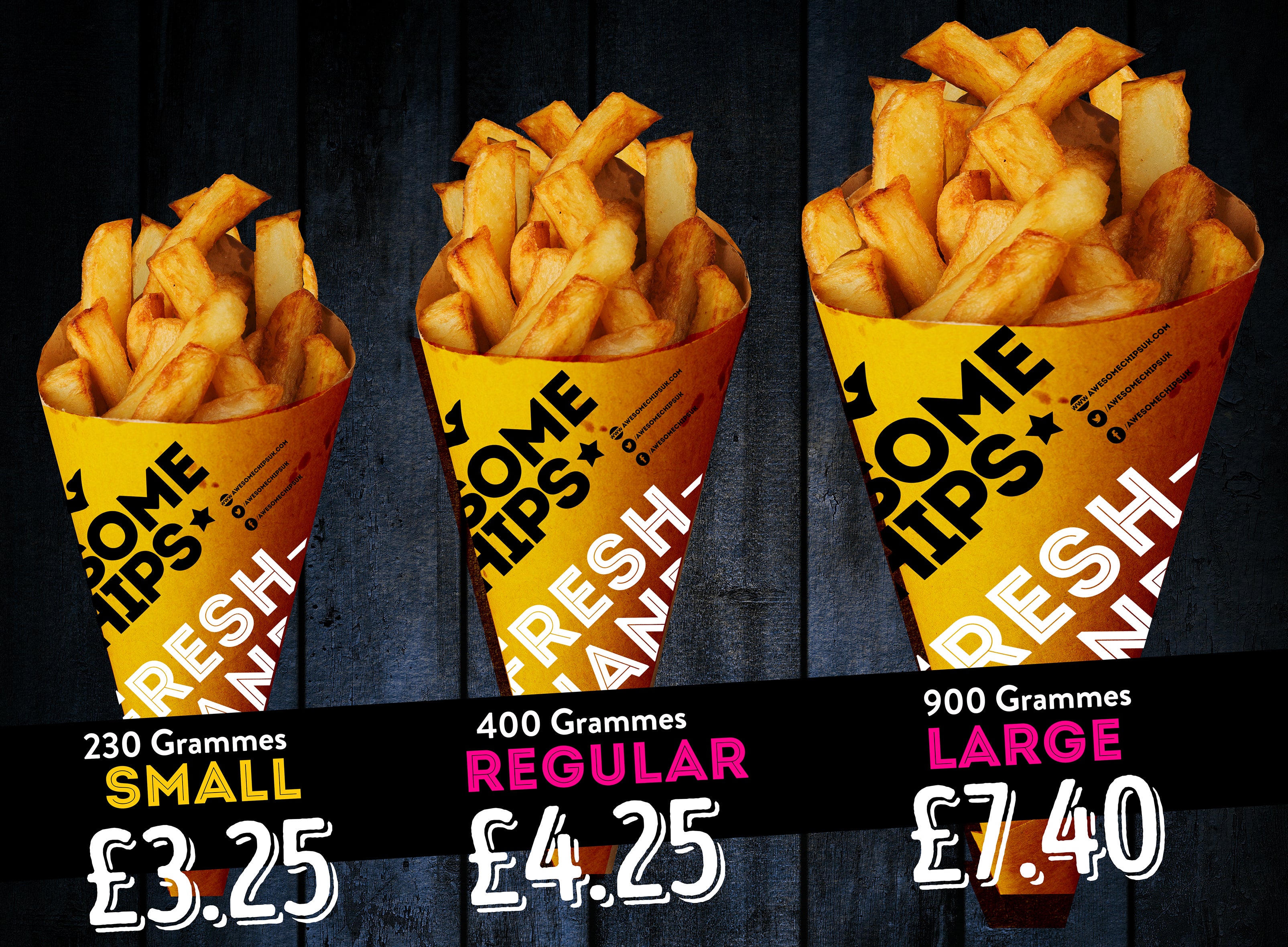 Awesome Chips delivery from Leicester City Centre Order with Deliveroo