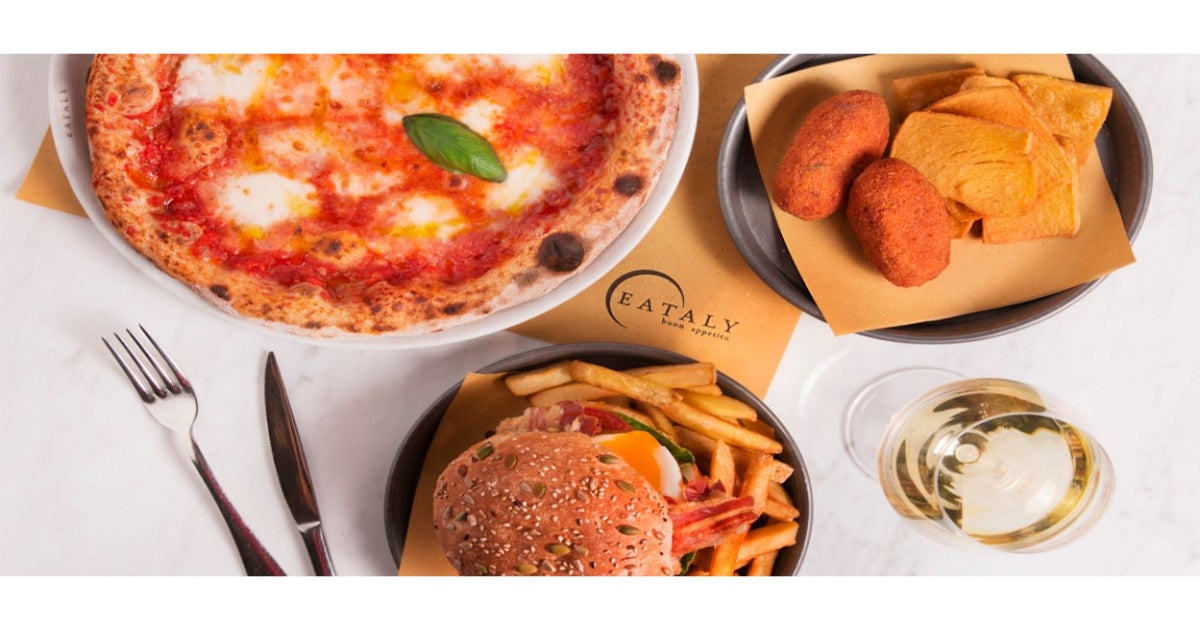 Eataly Pizza & Cucina delivery from Via Cristoforo Colombo Order