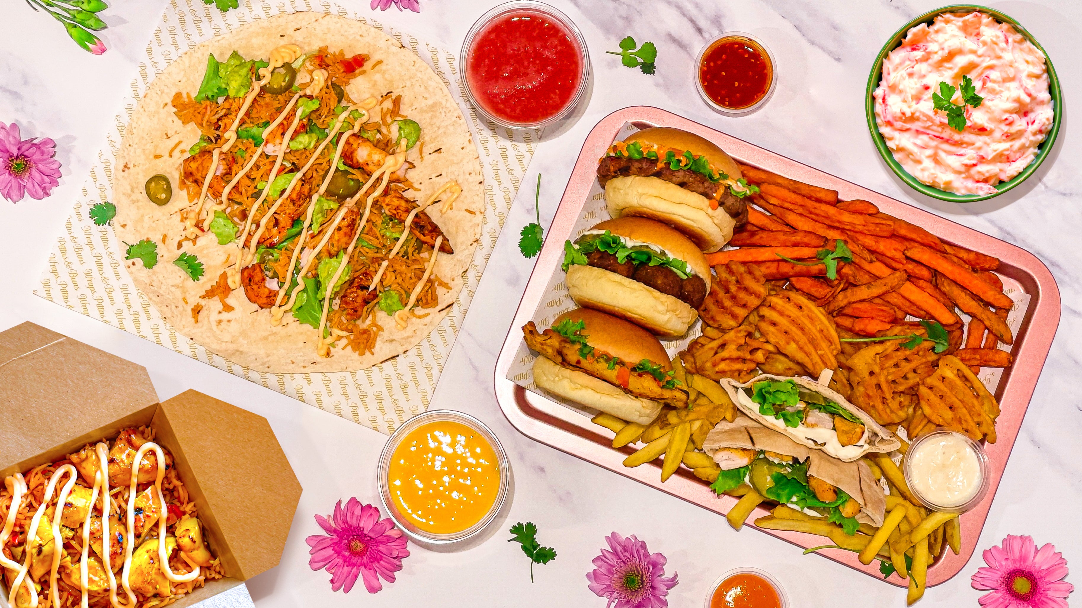 Wraps, Pittas & Buns delivery from Uxbridge Order with Deliveroo