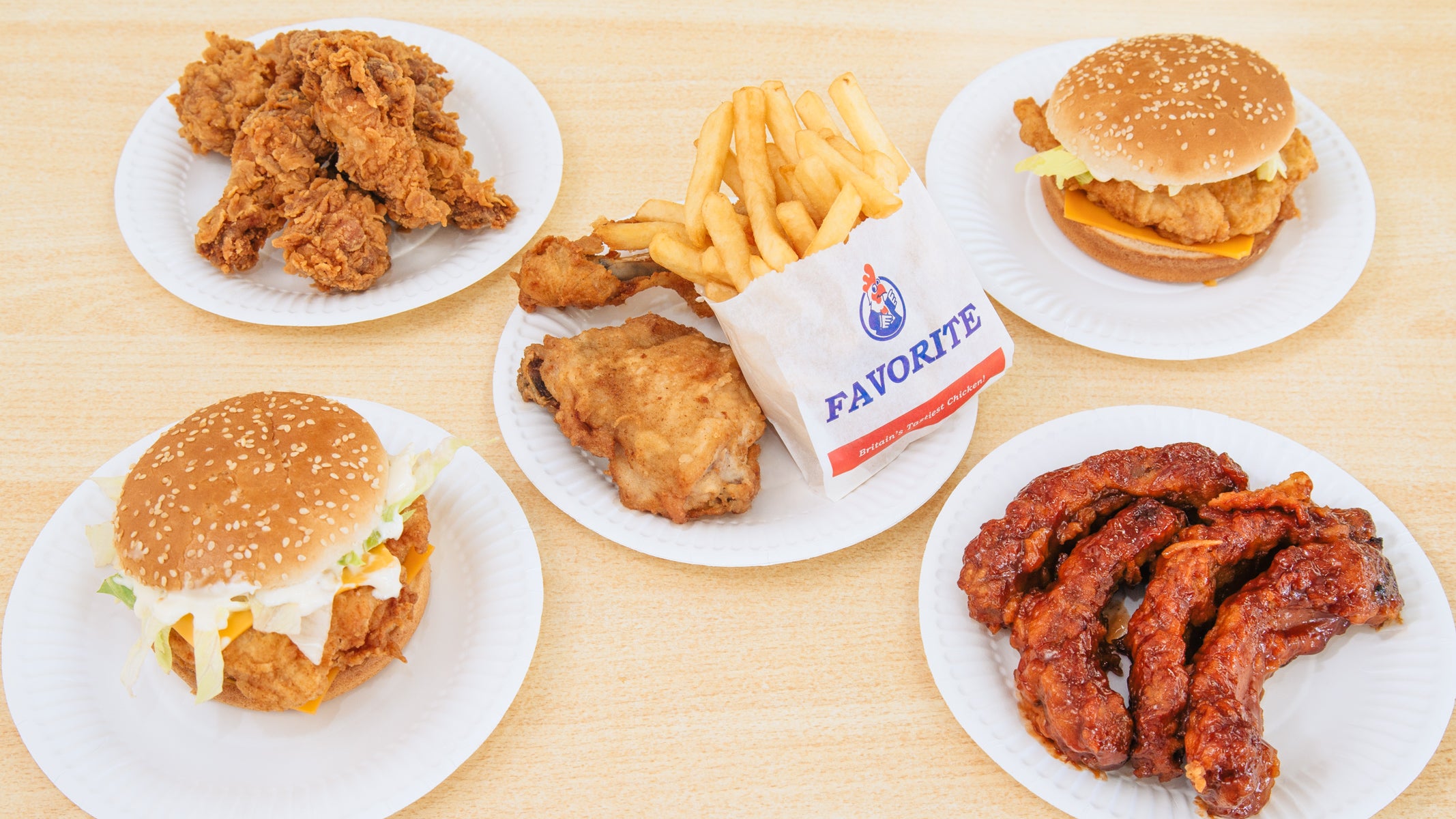 Favorite Chicken & Ribs delivery from Cheshunt Order with Deliveroo