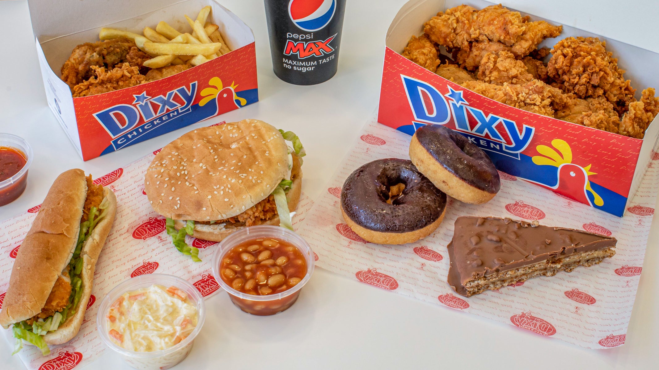 Dixy Chicken delivery from Heaton Order with Deliveroo
