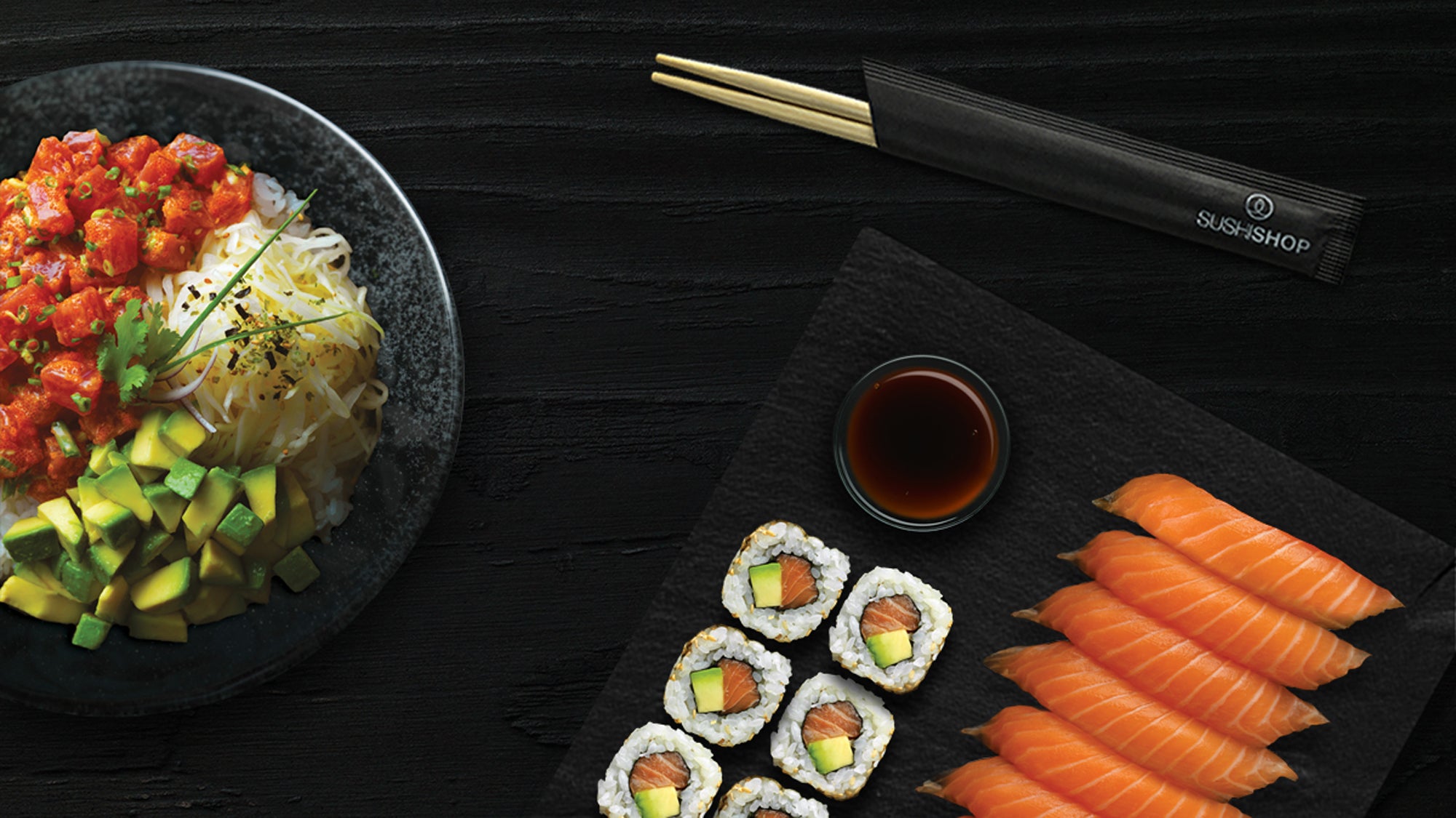 Sushi Shop Platters delivery from Marylebone Order with Deliveroo