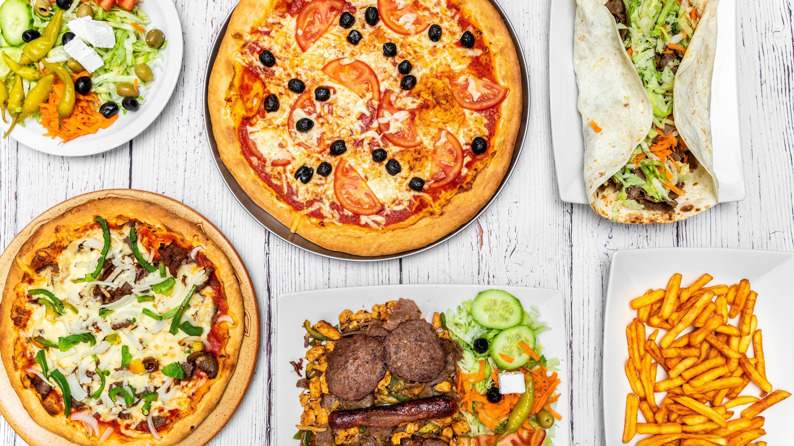 Marmaris Kebab &amp; Pizza delivery from Gillingham Order with Deliveroo