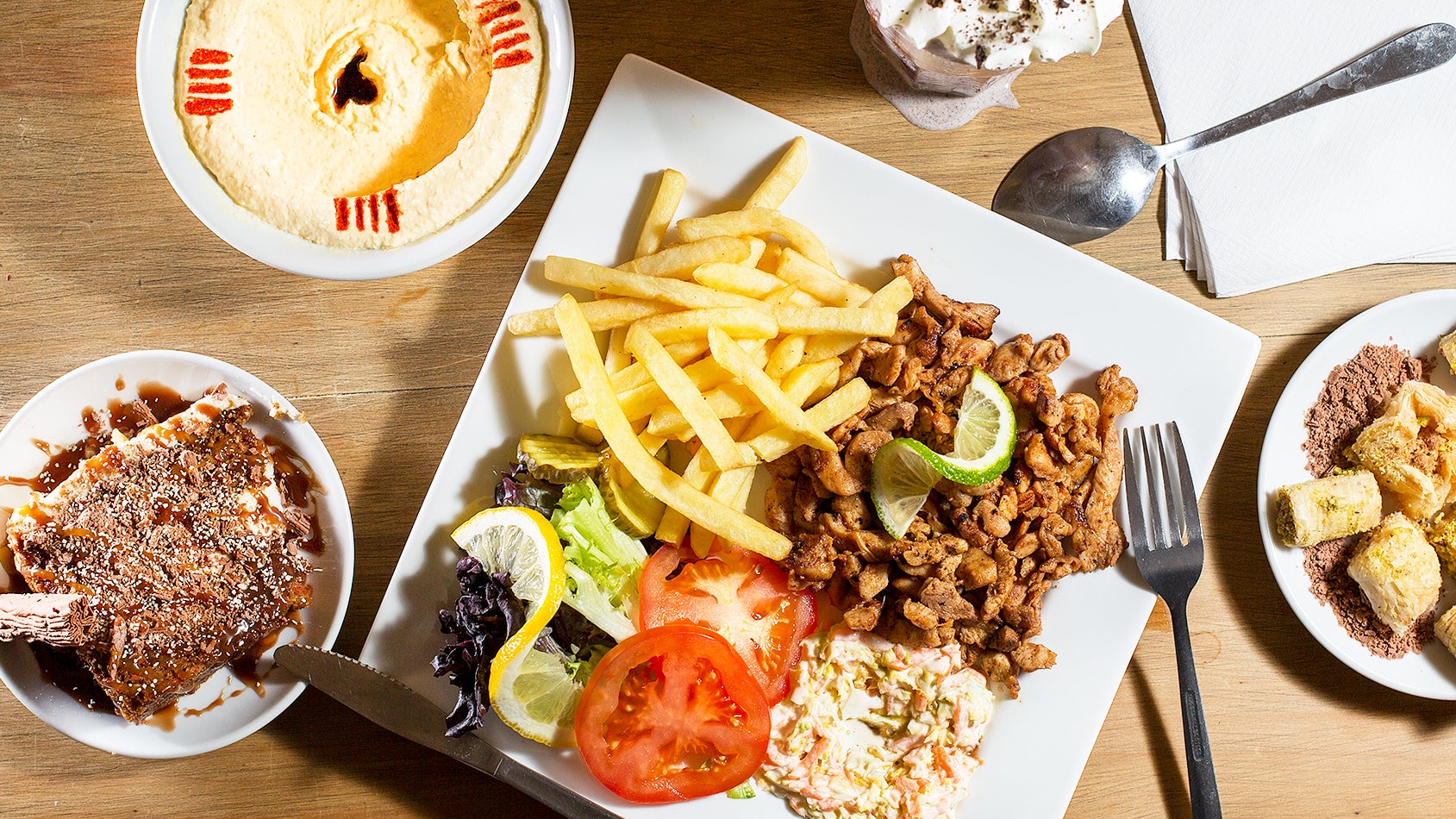 Shawarma and Shake delivery from Harrow Order with Deliveroo
