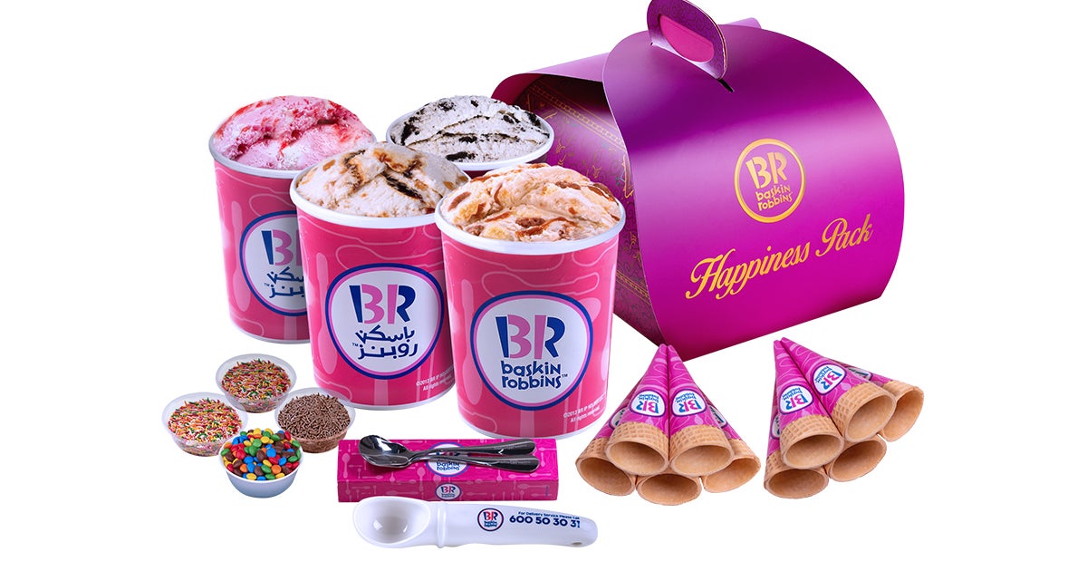 Baskin Robbins Delivery From Al Wutah Order With Deliveroo