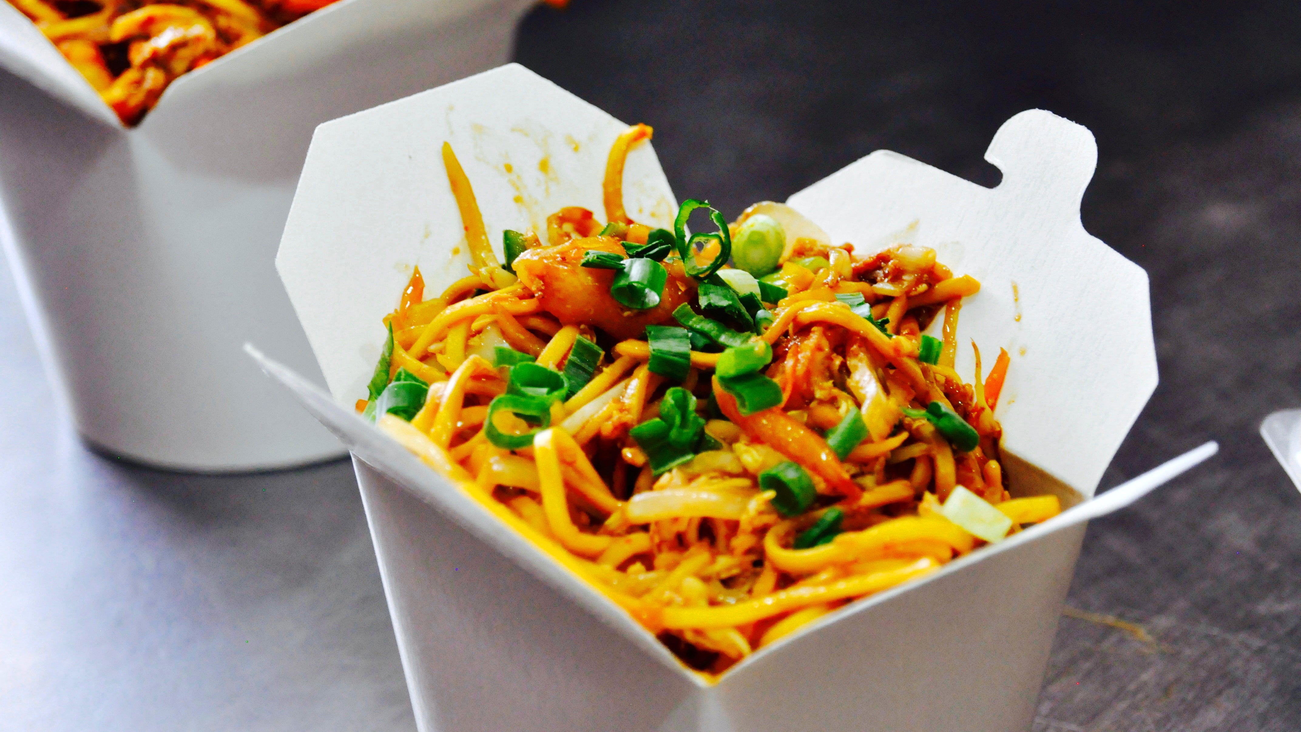 Wok To Box delivery from Cathays Order with Deliveroo