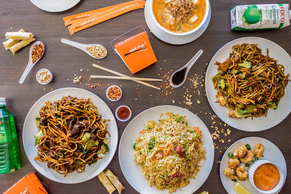 Wok It Up! delivery from BRADDON Order with Deliveroo