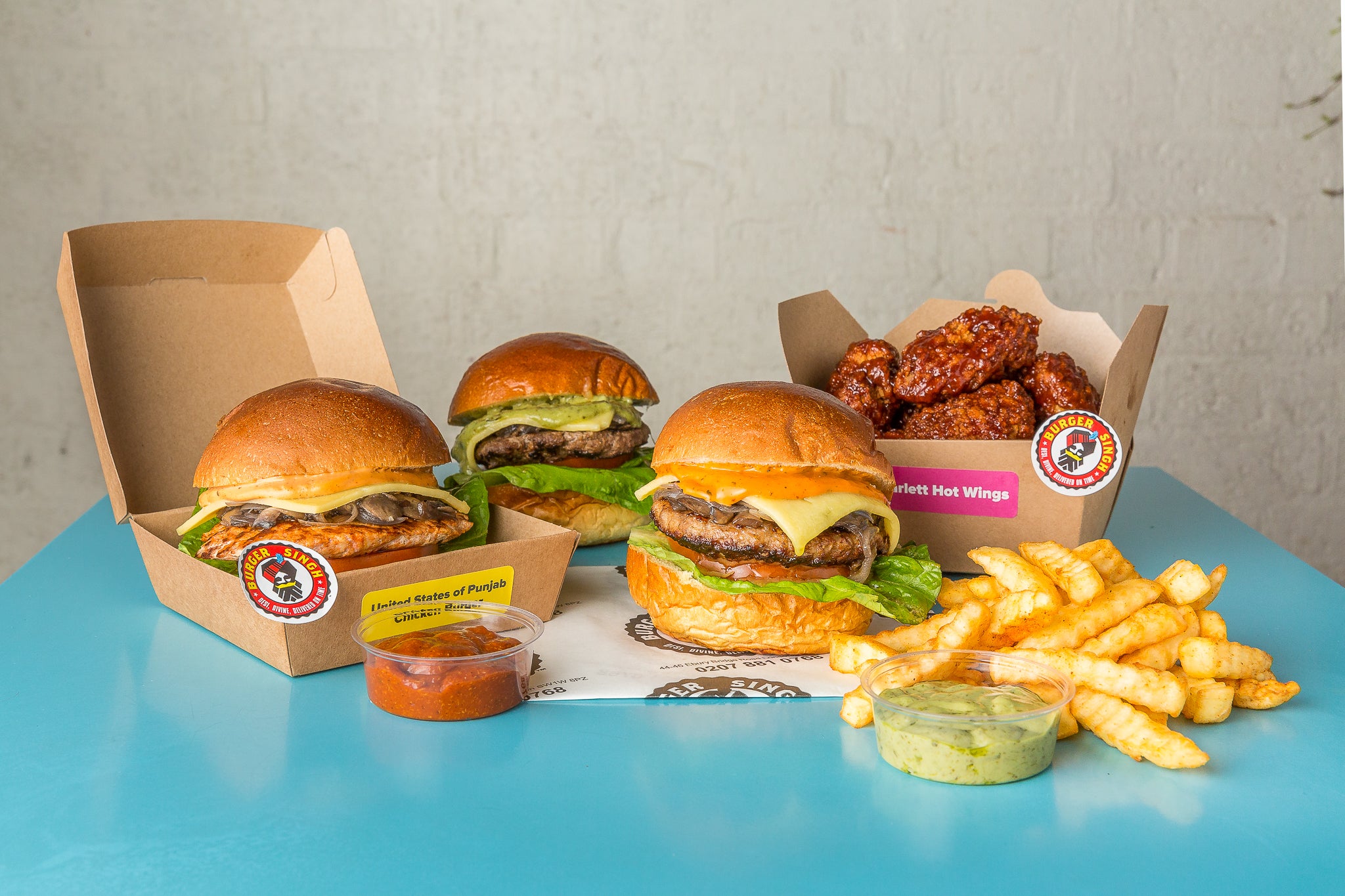 Burger Singh delivery from Chelsea Order with Deliveroo