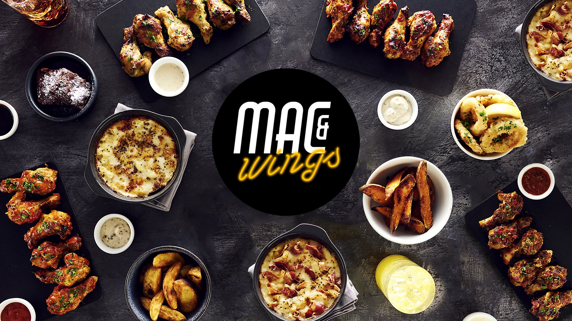 Mac & Wings delivery from Glasgow City Centre Order with Deliveroo