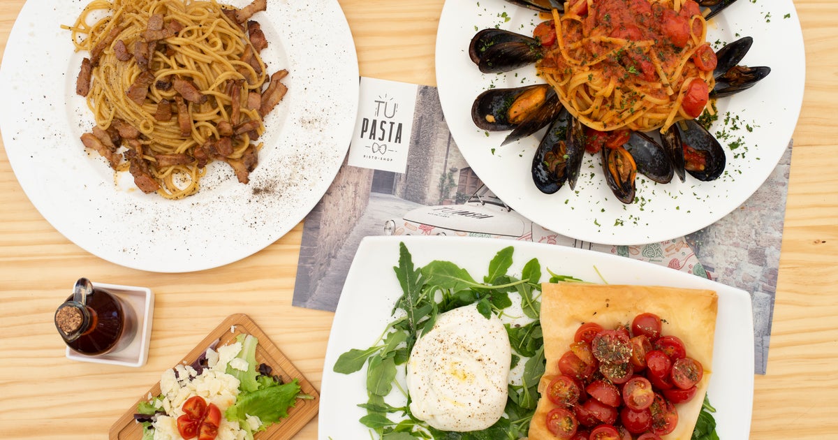 ¡Tu! Pasta entrega desde Madrid Pide comida con Deliveroo