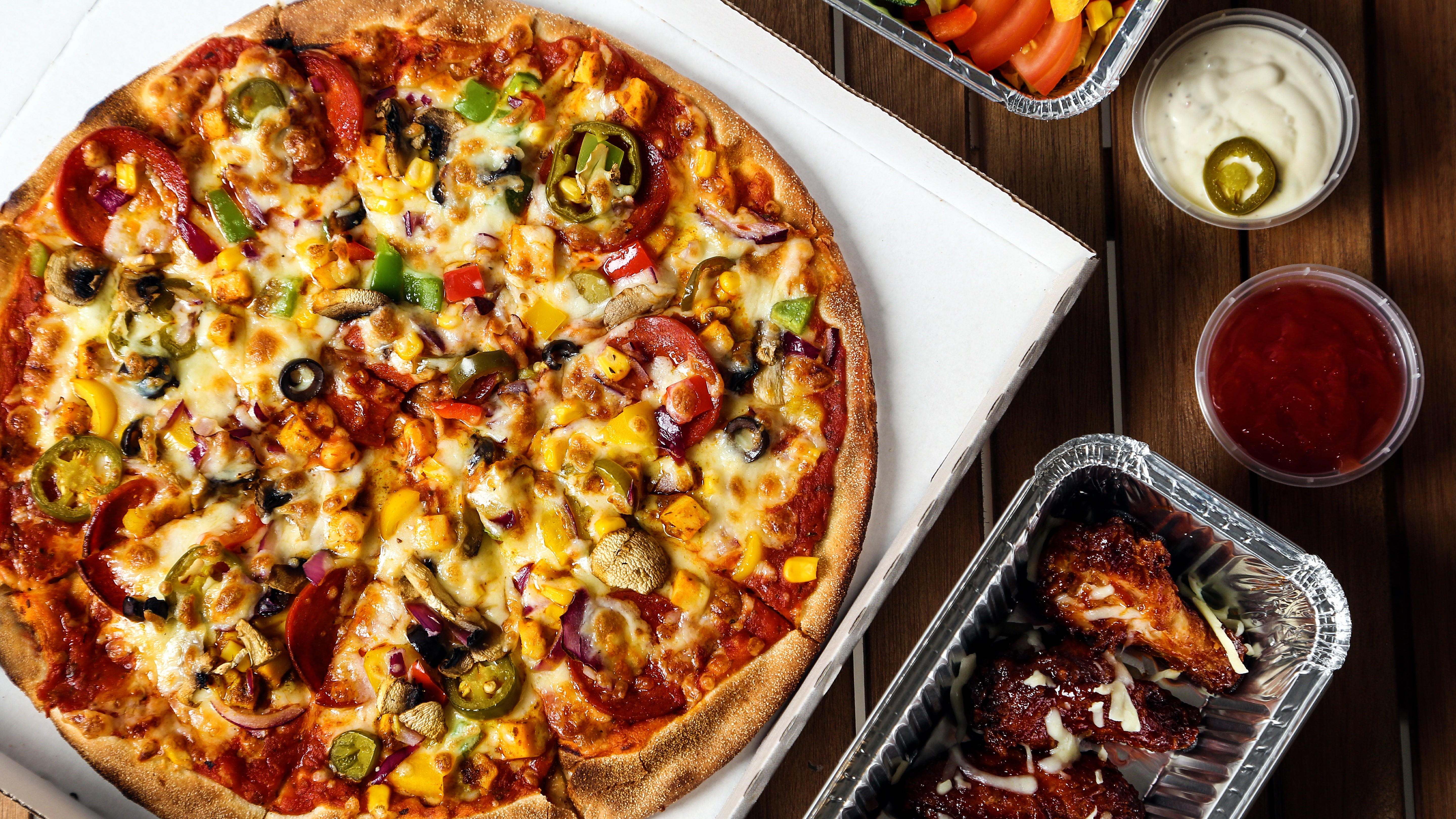 Popeye Pizza delivery from Swansea Order with Deliveroo