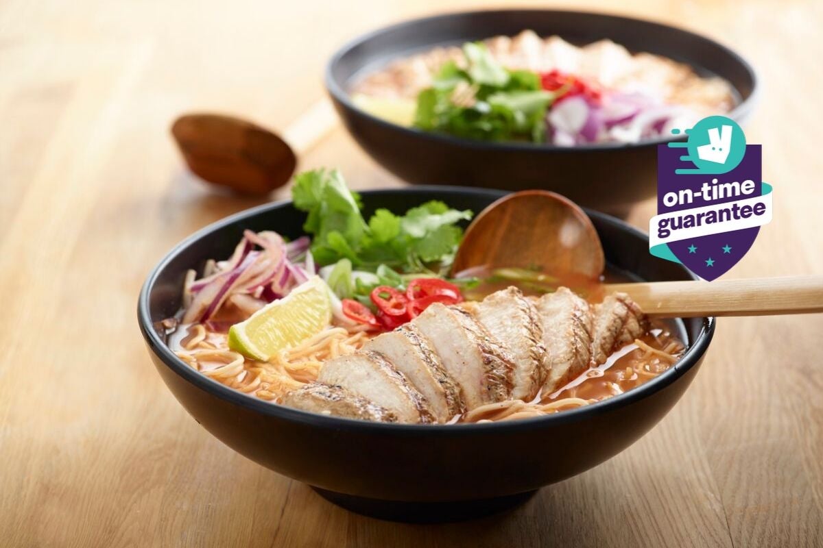 Wagamama delivery from The Greens Order with Deliveroo