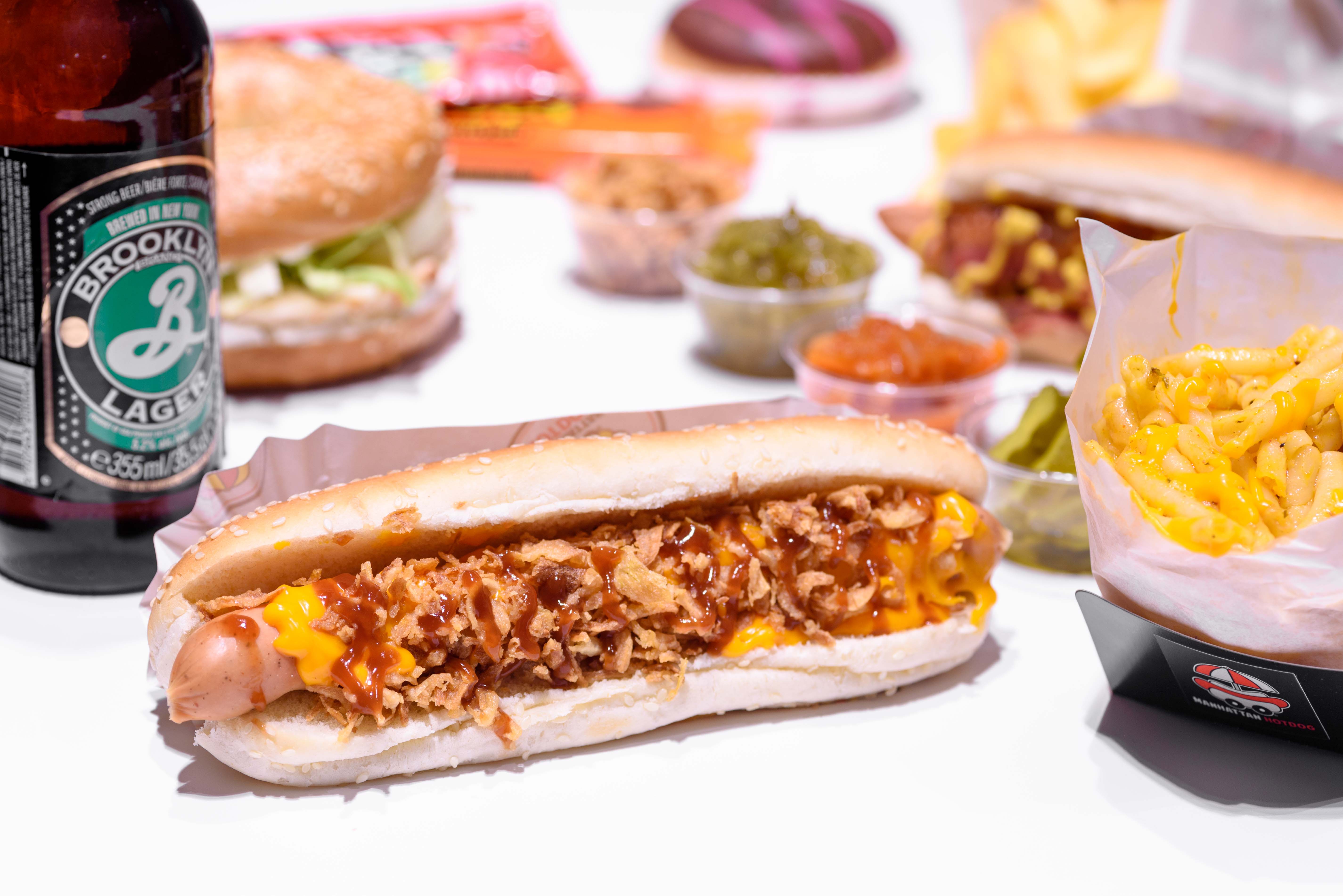 Livraison Manhattan Hot Dog à Paris 11ème Bastille Commandez avec