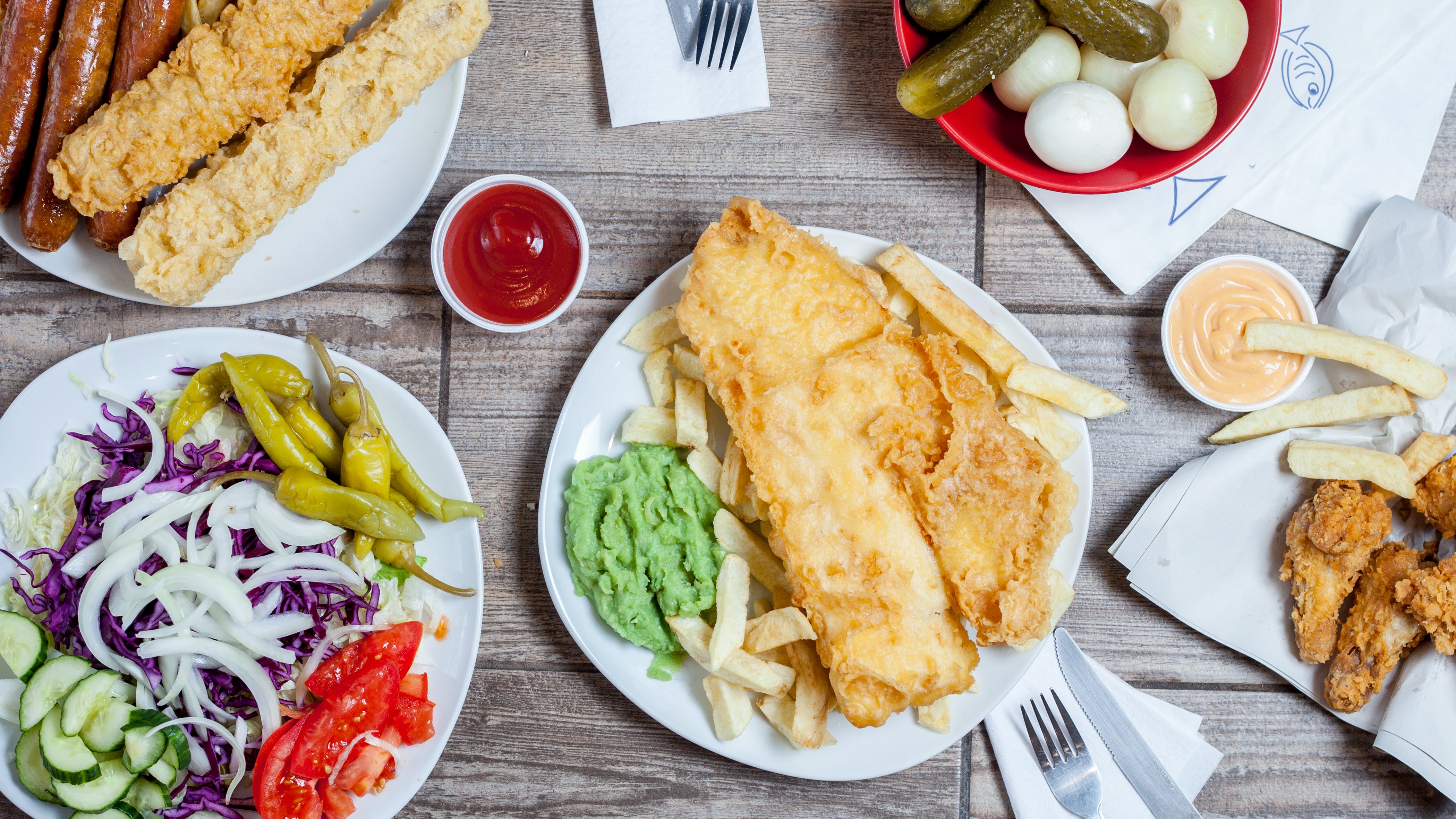 Codfather Fish and Chips delivery from Ealing Order with Deliveroo