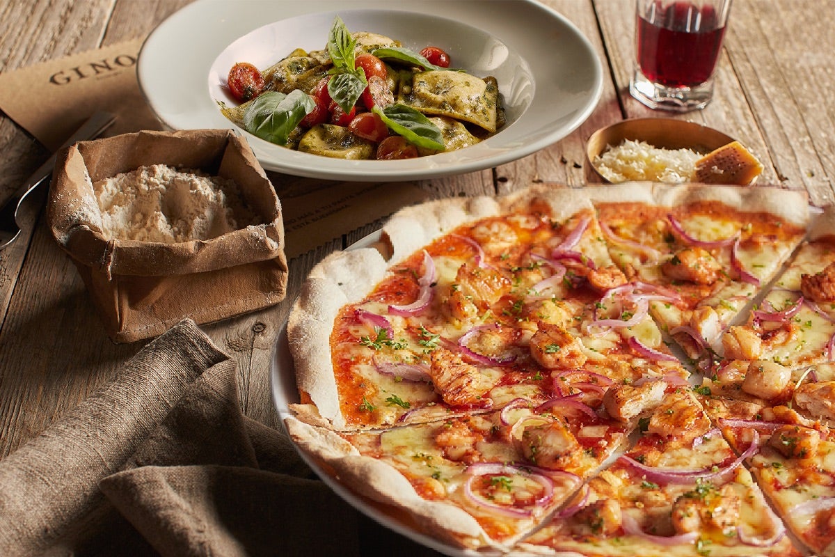 Ginos entrega desde La Maquinista - Pide comida con Deliveroo