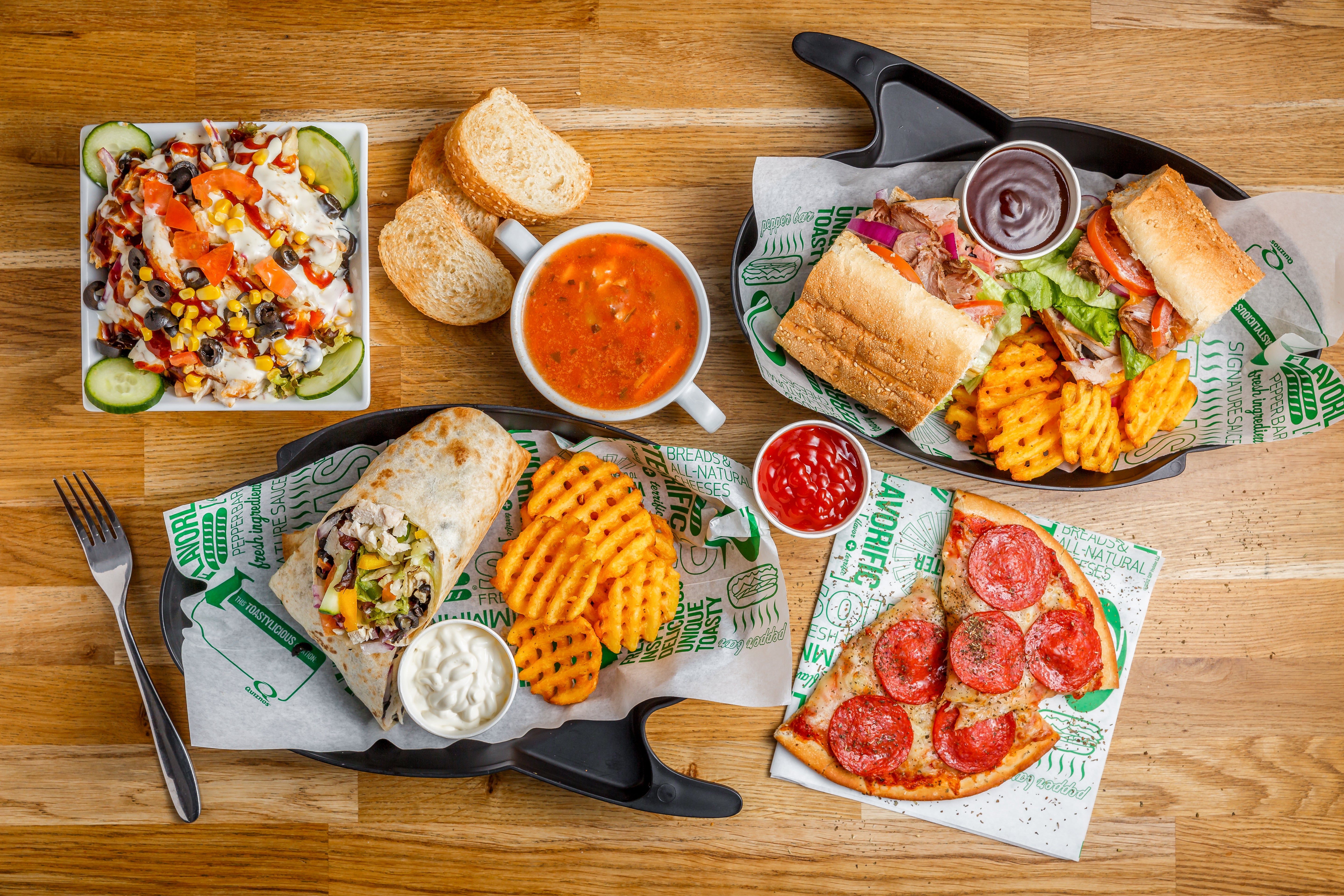 Quiznos Sub delivery from Stratford Order with Deliveroo