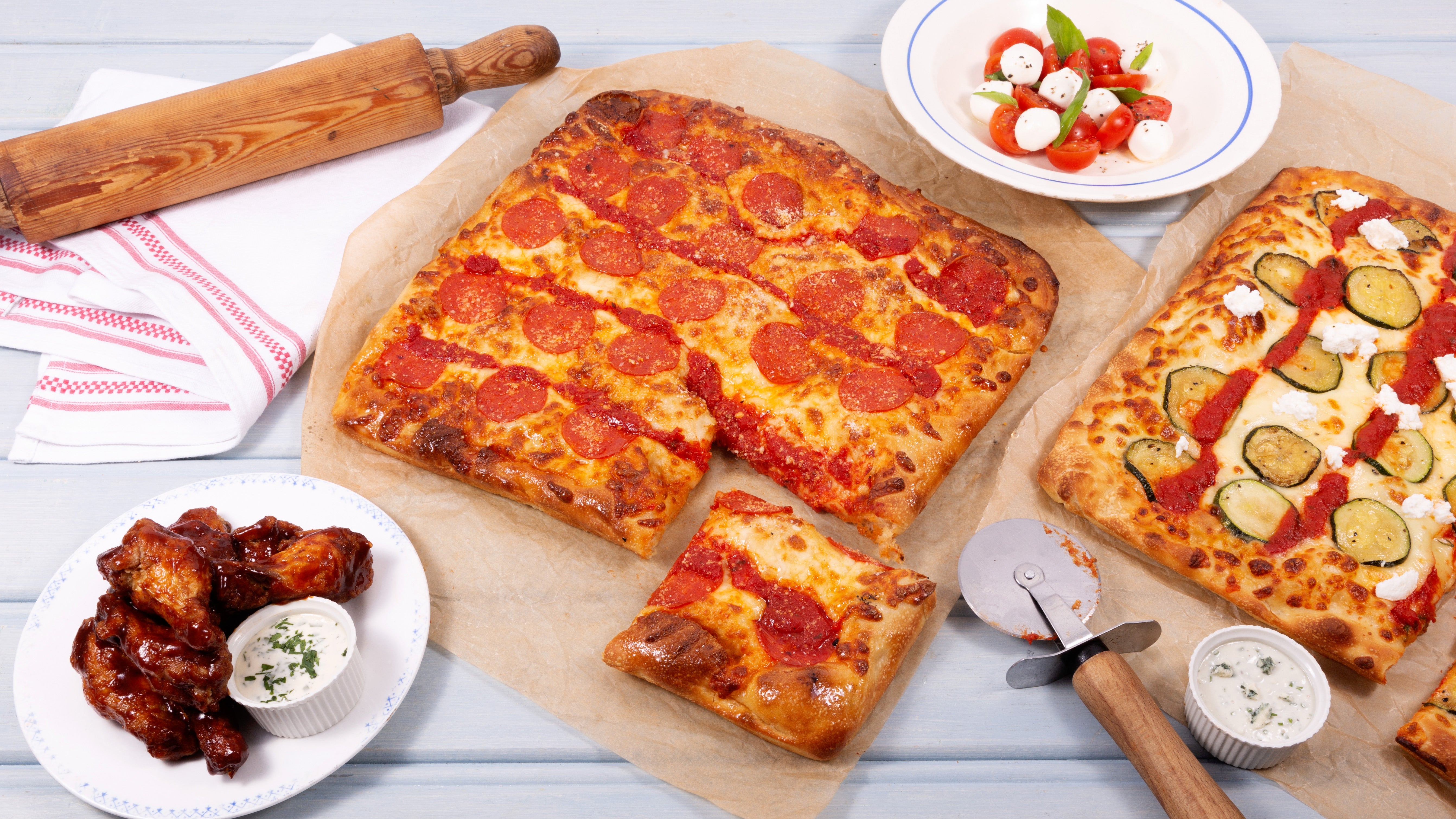 Nonna's Square Pizzas delivery from Cambridge Editions Order with Deliveroo