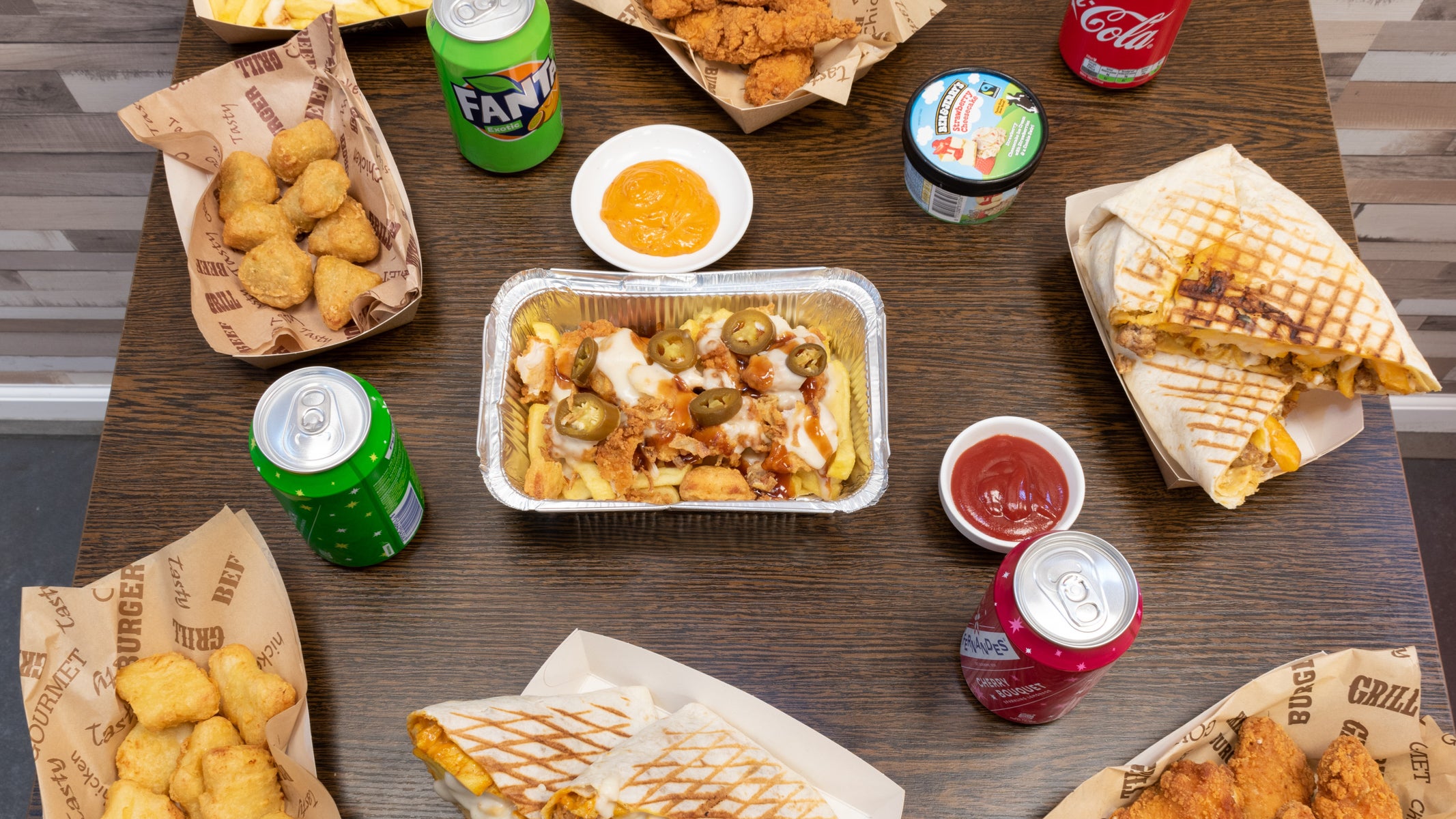 Livraison Tacos Factory Ronchin à Lille Sud Commandez avec Deliveroo