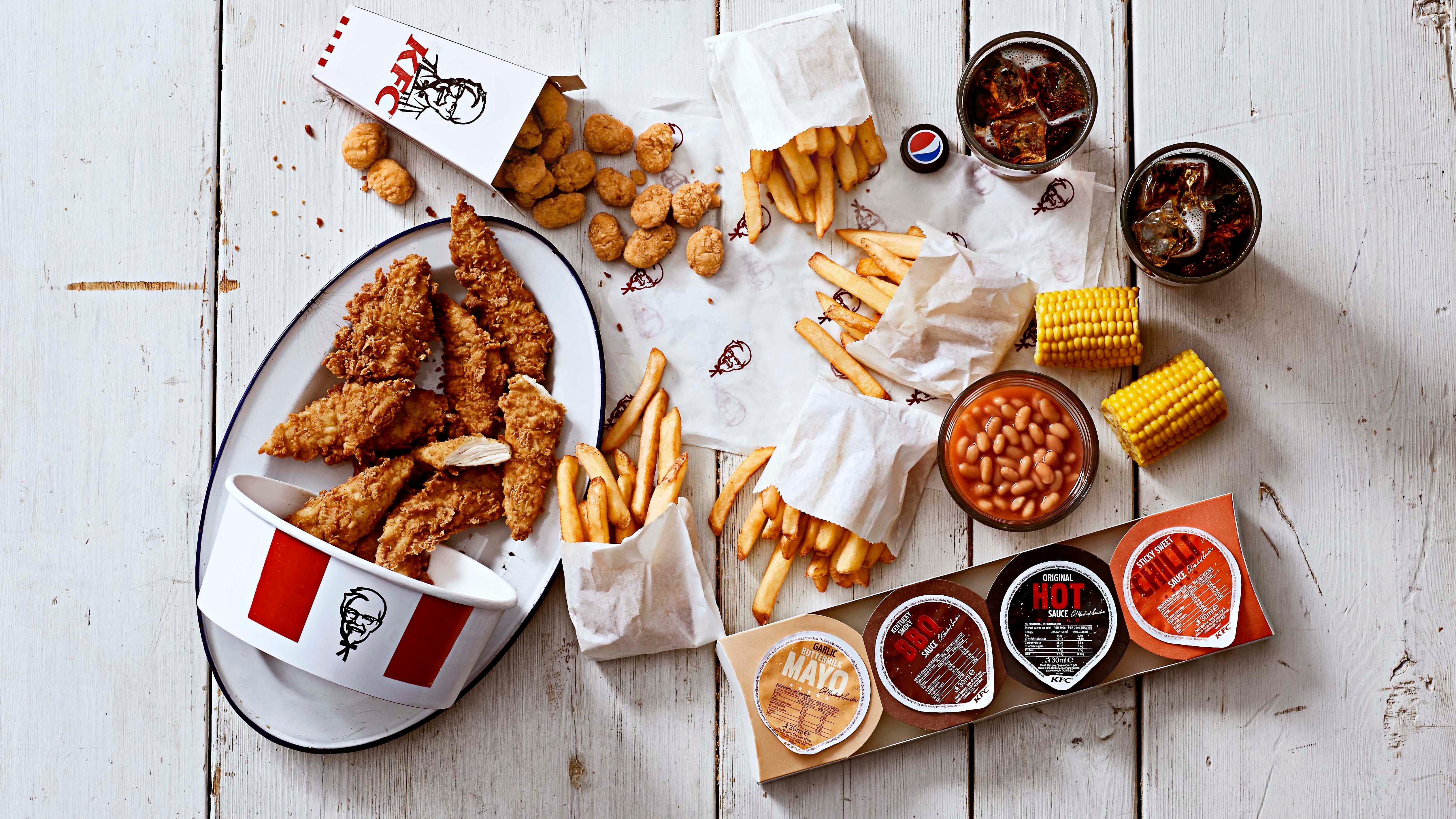 KFC delivery from Manchester Central Order with Deliveroo