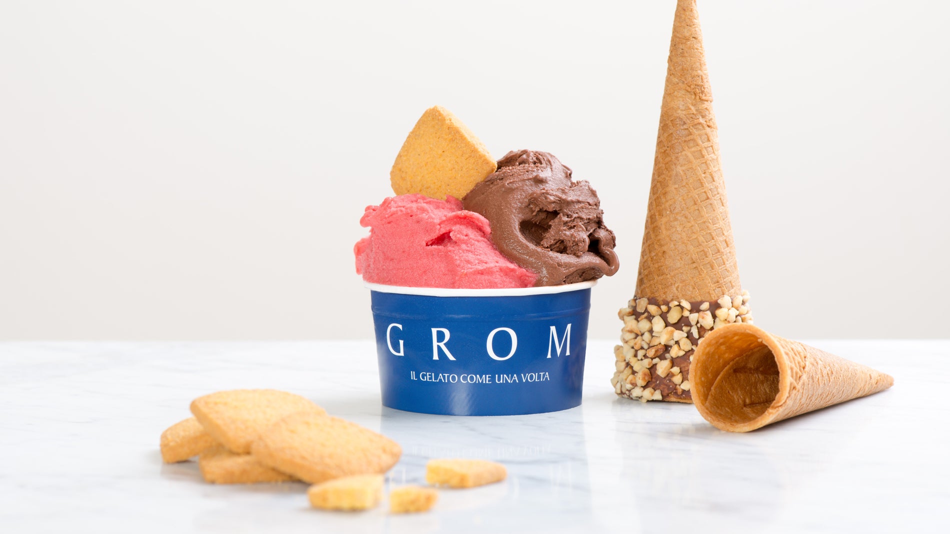 GROM Gelato delivery from Mayfair Order with Deliveroo