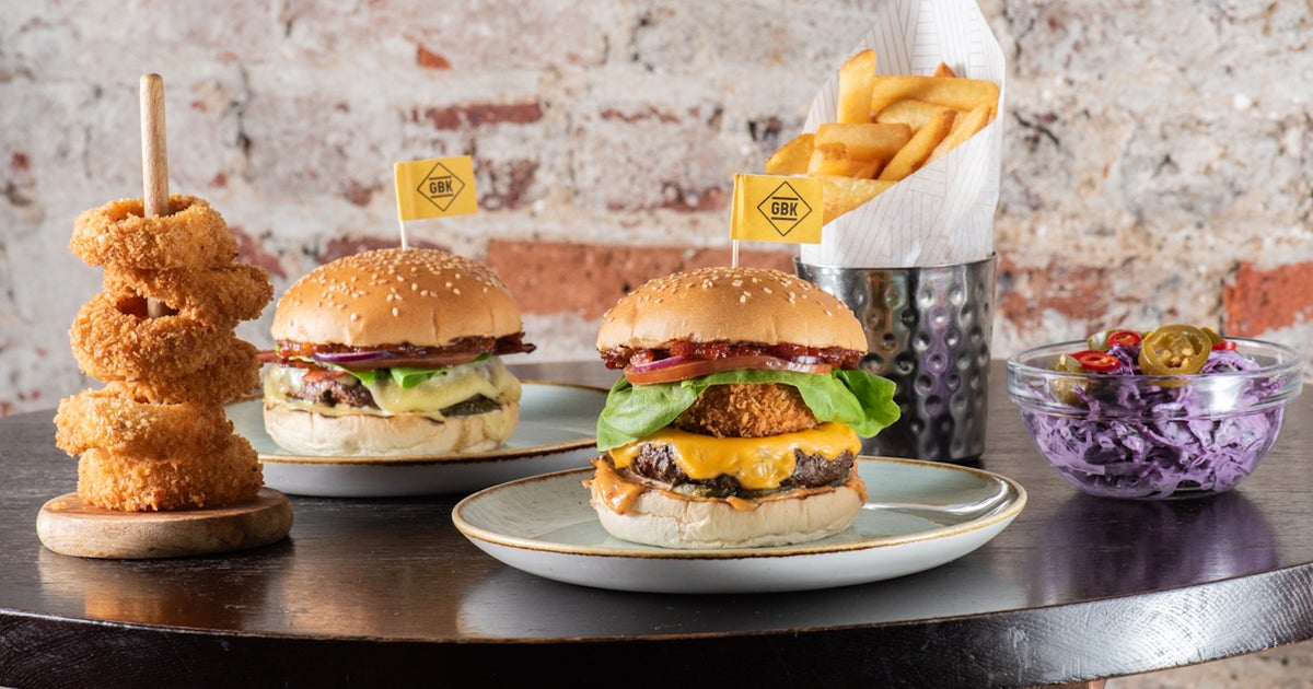 Gourmet Burger Kitchen (GBK) delivery from New Town - Order with Deliveroo