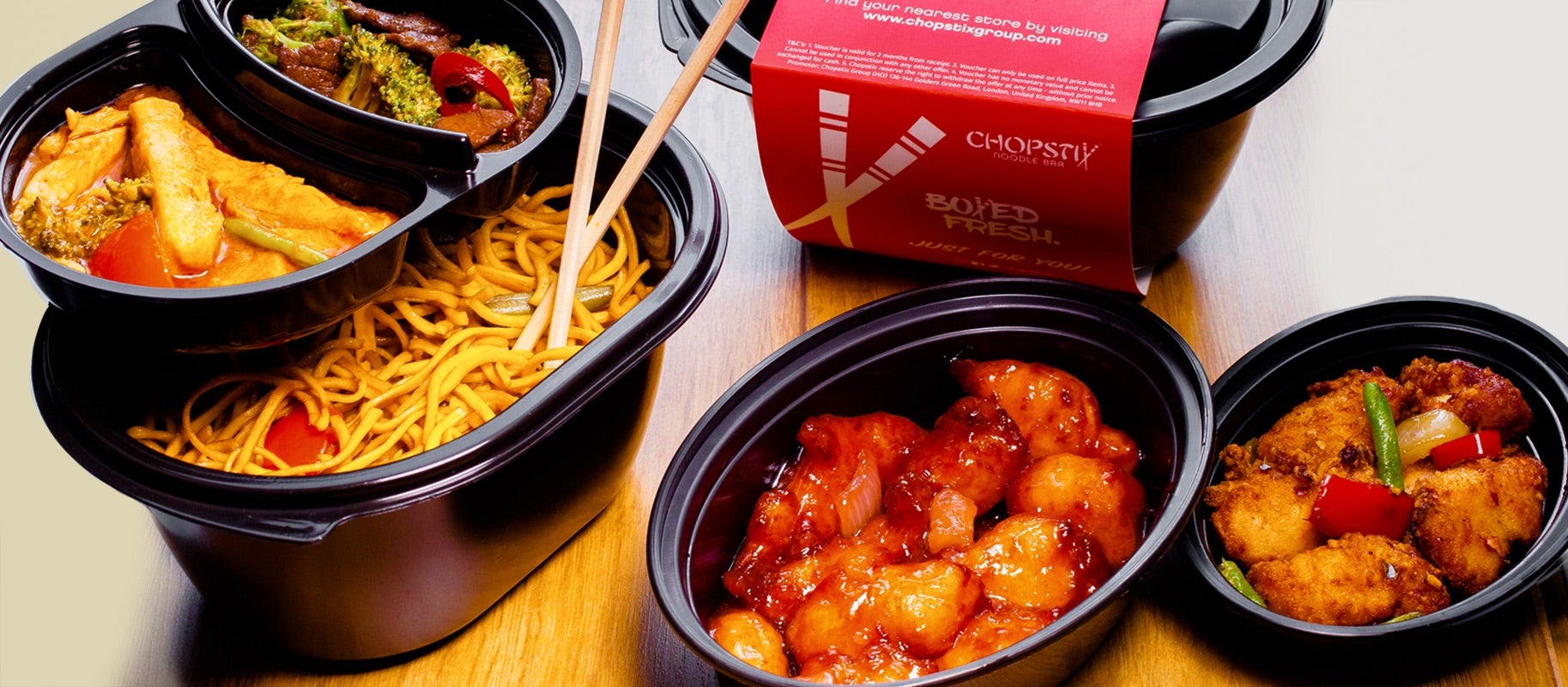 Chopstix Noodle Bar delivery from Aberdeen City Centre Order with Deliveroo