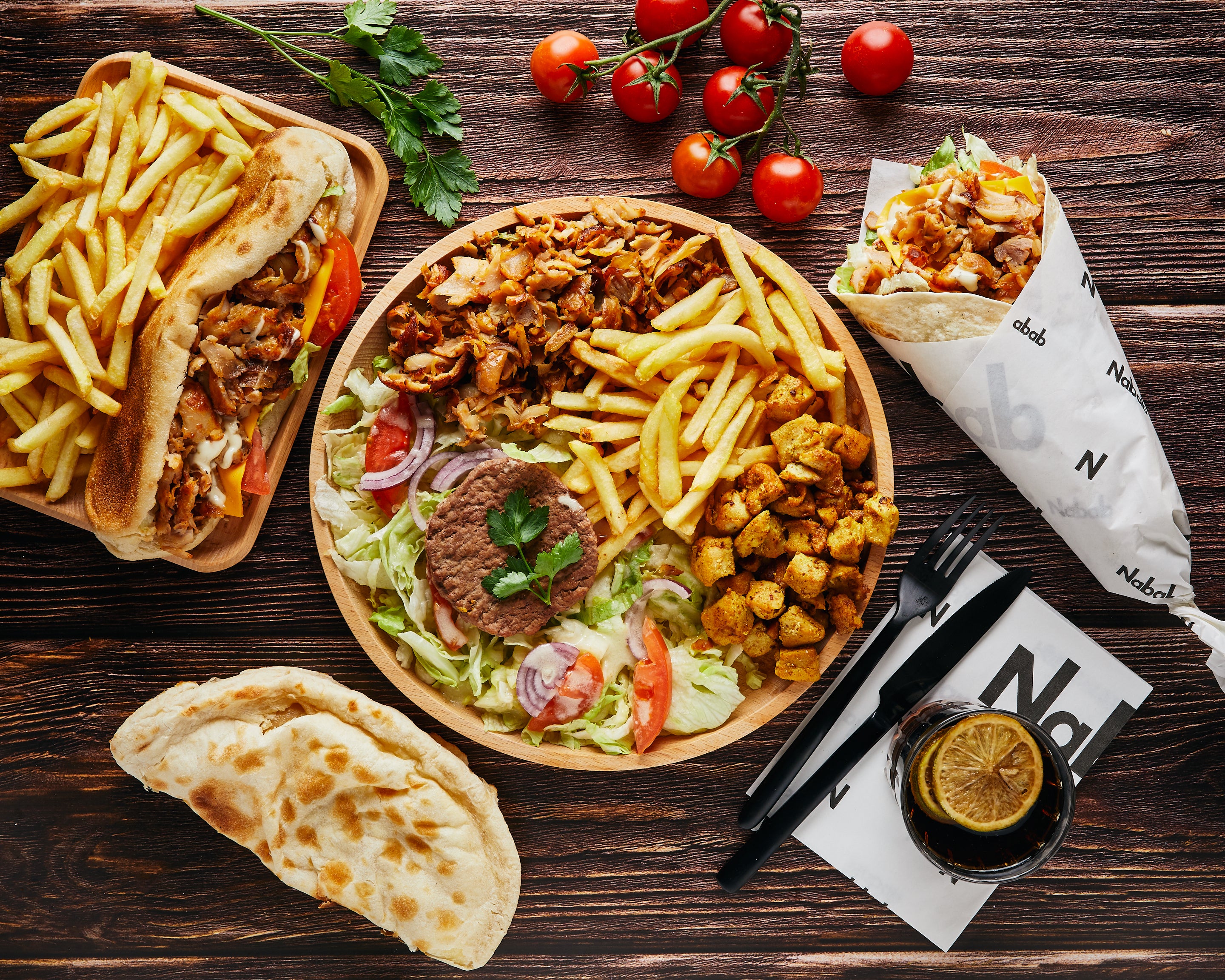 Livraison Nabab Kebab à Paris 17ème Champerret Commandez avec Deliveroo