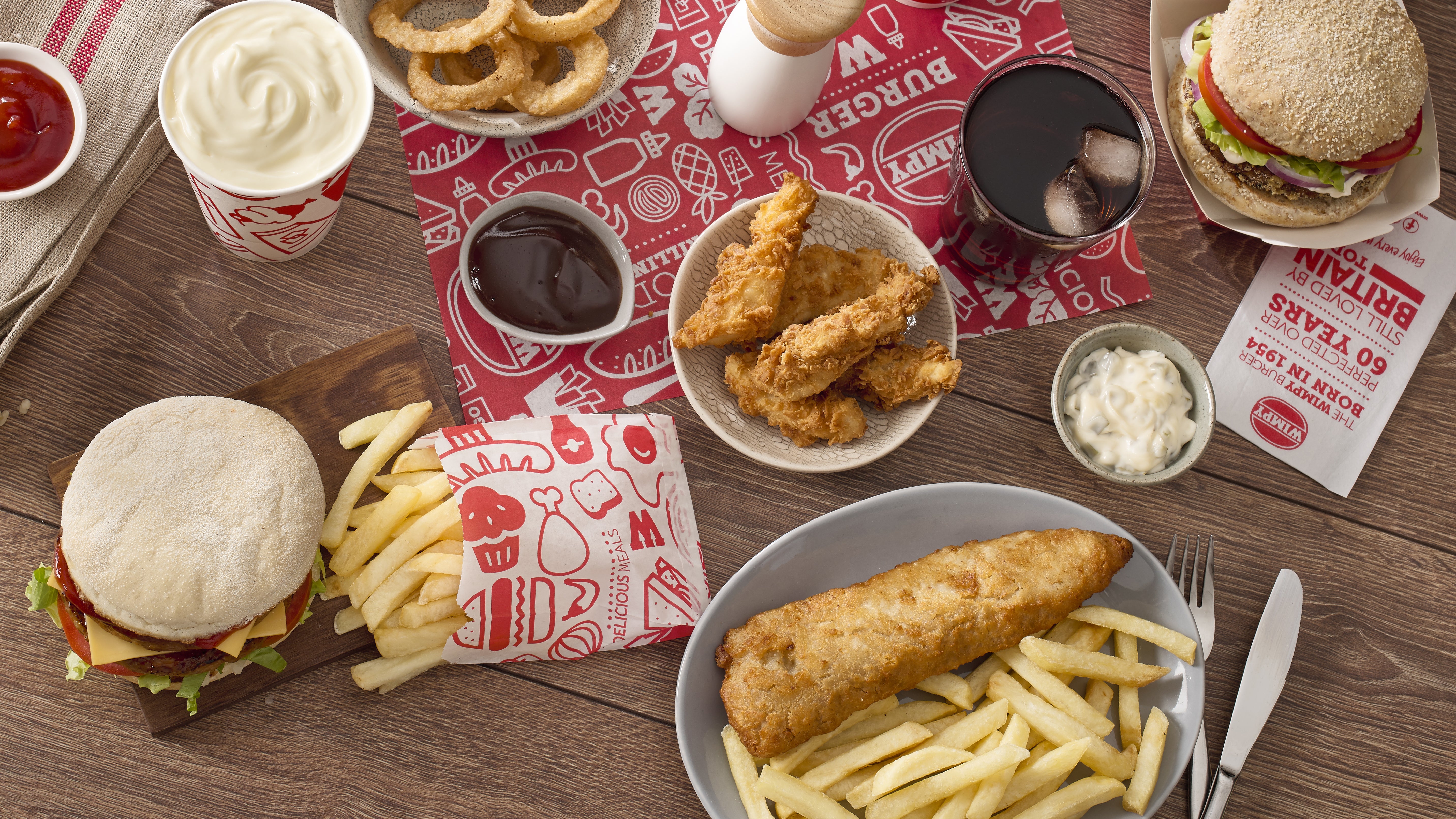 Wimpy delivery from Colchester Order with Deliveroo