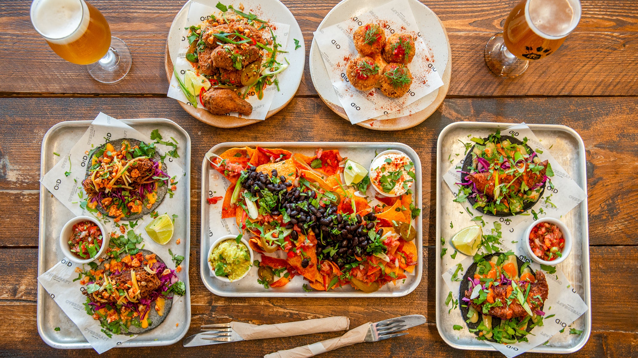 Overdraft Craft Beer and Tacos delivery from Winchester Order with