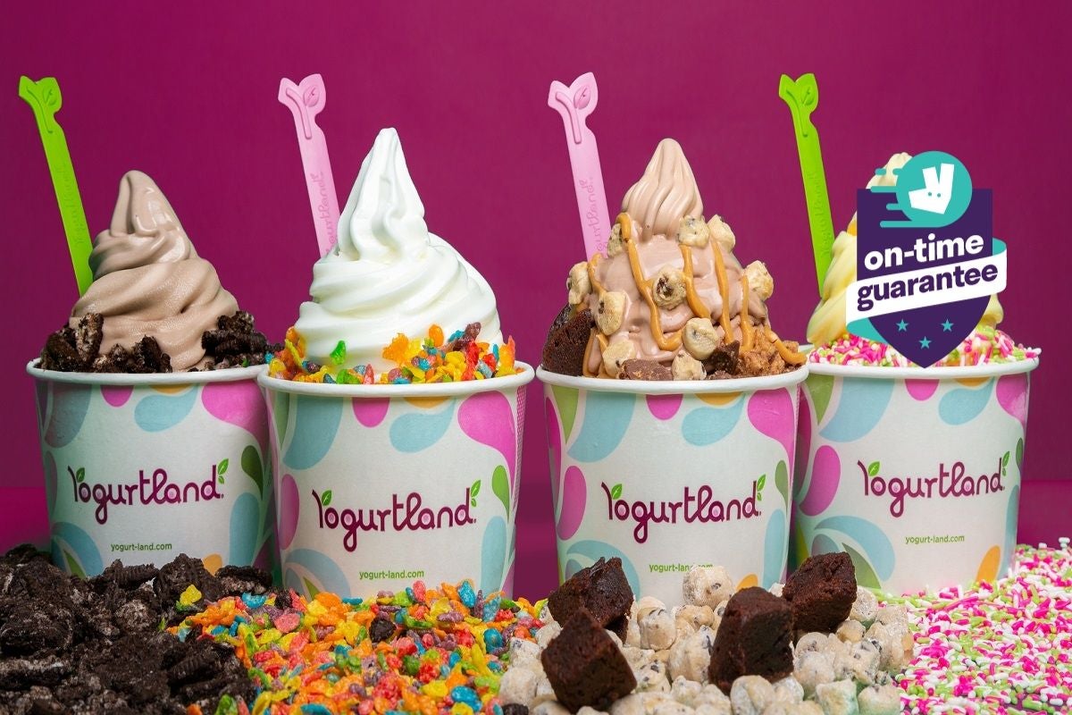Yogurtland delivery from Dubai Mall Order with Deliveroo