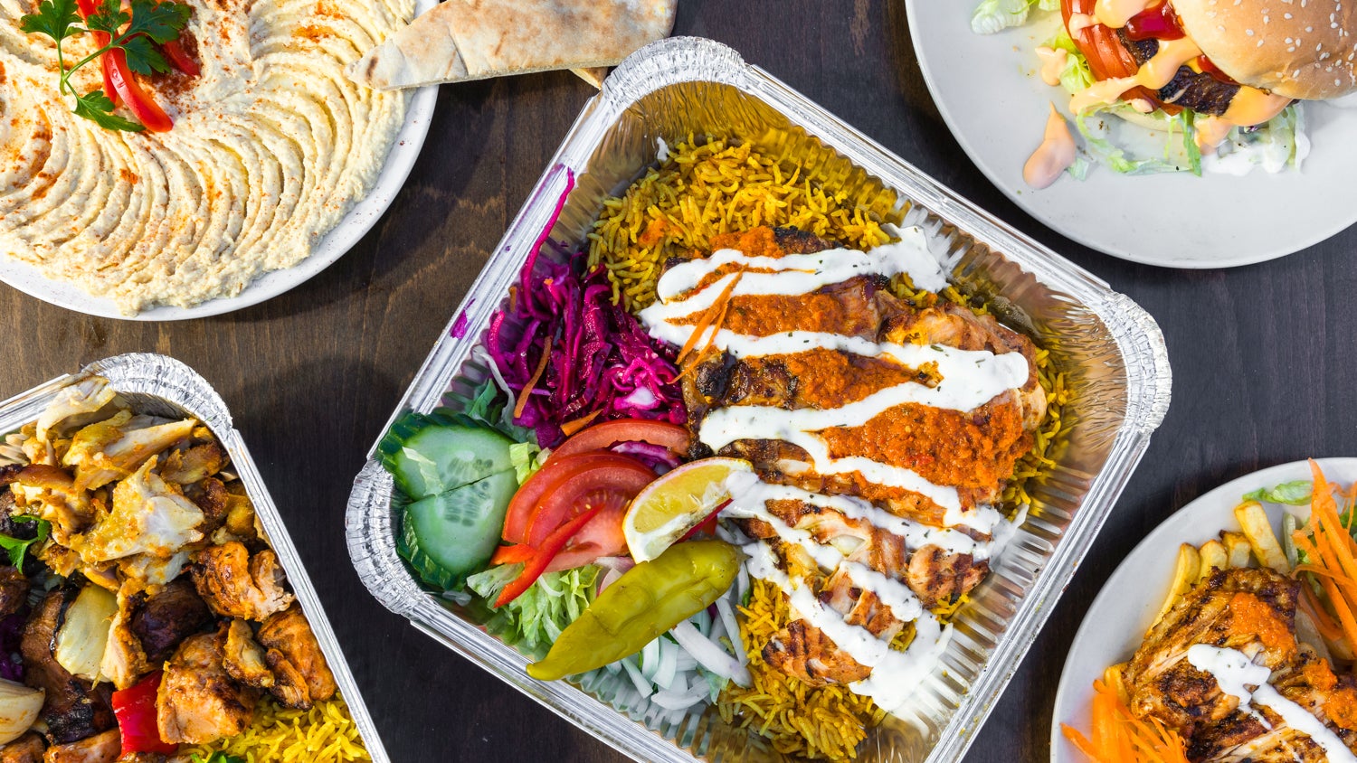 Kebab Wraps delivery from Surrey Quays Order with Deliveroo