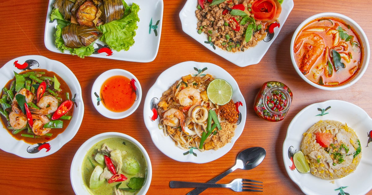 Thailand Street Food Junction 9 Shopping Mall Delivery From